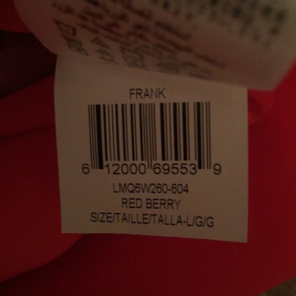 BCBG red shift dress with front zip and tab sleeve - Picture 3 of 4